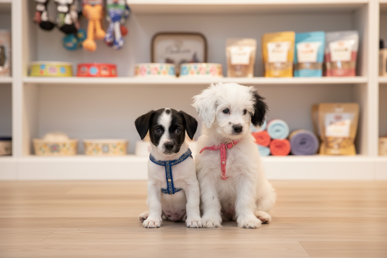 Puppies banner